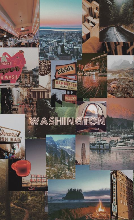 Washington State Aesthetic Wallpaper, Washington State Wallpaper, Washington Aesthetic Wallpaper, Seattle Aesthetic Wallpaper, United States Aesthetic, Washington Dc Wallpaper, Washington Honeymoon, Washington Dc School Trip, Seattle Washington Aesthetic