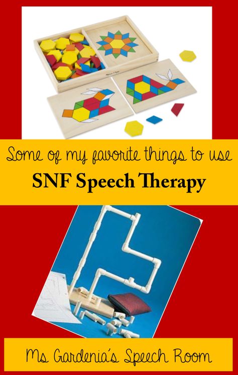 A few of my favorite items to use in speech therapy activities during SNF treatments. Snf Speech Therapy, Snf Slp Activities, Snf Speech Therapy Activities, Snf Activities, Snf Slp, Special Education Preschool, Medical Slp, Communication Disorders, Speech Therapy Tools