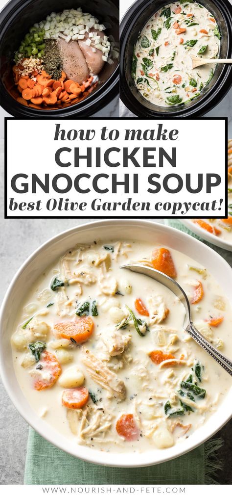 Creamy Crockpot Chicken Gnocchi Soup, Potato Gnocchi Recipes Crockpot, Stovetop Dinner Recipes, Crockpot Chicken Gnocchi, Crockpot Chicken Gnocchi Soup, Cheese Ziti, November Recipes, Creamy Crockpot Chicken, Low Cost Meals