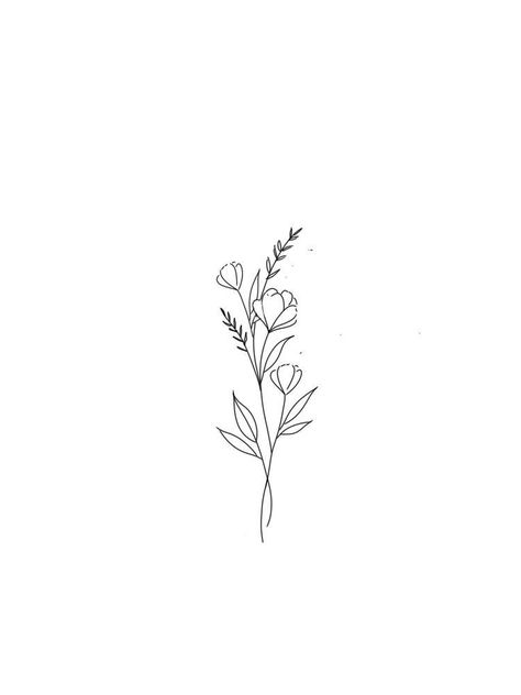 Fineline Small Flower Tattoo, Fine Art Flower Tattoo, Small Lined Flower Tattoo, Subtle Flower Tattoo, Line Art Small Tattoo, Simple Small Flower Tattoos Ideas, Flower Tattoos Tiny, Womens Outer Forearm Tattoo, Dainty Flower Sketch