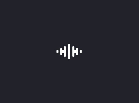 Audio / Voice Logo Design by Simon Meredith on Dribbble Voice Logo, Smooth Music, Sound Waves Design, Sound Logo, Music Logo Design, Dj Logo, Waves Logo, Unique Logo Design, Media Logo