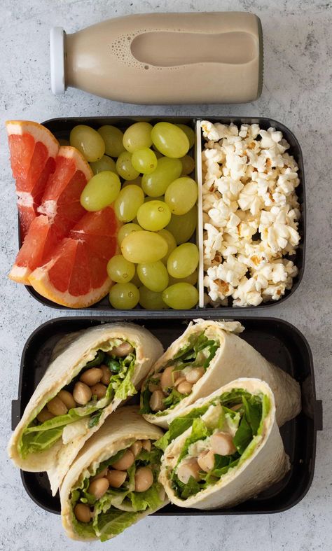 Lunch Ideas For College, Vegan School Lunch Ideas, Vegan School Lunch, Easy Vegan Lunch, School Lunch Ideas, Vegan Lunch Recipes, Makanan Diet, Vegan Meal Prep, Diet Vegetarian