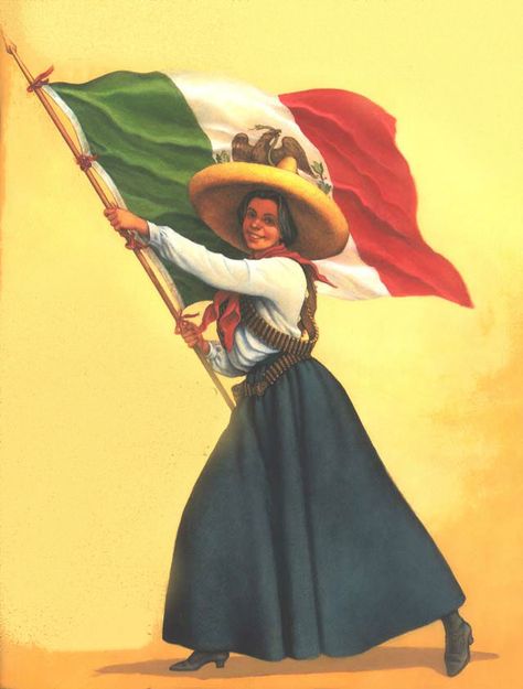 Mexico Aesthetic Vintage, Old Mexico Aesthetic, History Of Mexico, Mexico Women, Mexican Flag Colors, Mexican History, Revolution Art, Mexican Artwork, Mexican Paintings