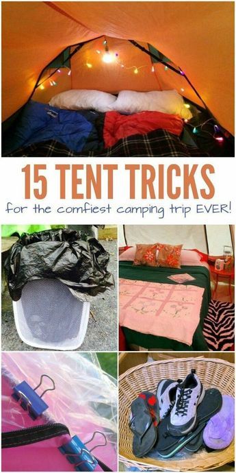 Organisation En Camping, Zelt Camping Hacks, Tent Camping Food, Camping Hacks With Kids, Camping Ideas For Couples, Tent Hacks, Zelt Camping, Tent Camping Hacks, Camping Hacks Diy