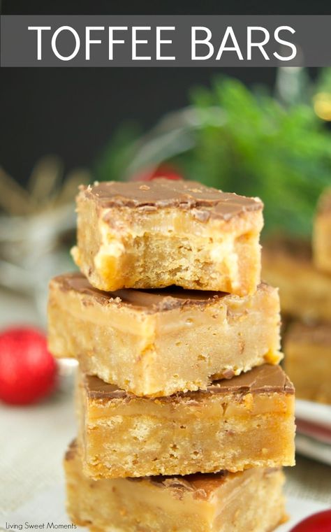 Toffee Bars Recipe, Chewy Toffee, Toffee Recipe, Toffee Bars, Nice Recipes, Sweet Bar, Dessert Bar Recipe, Soft Caramel, Cake Bars