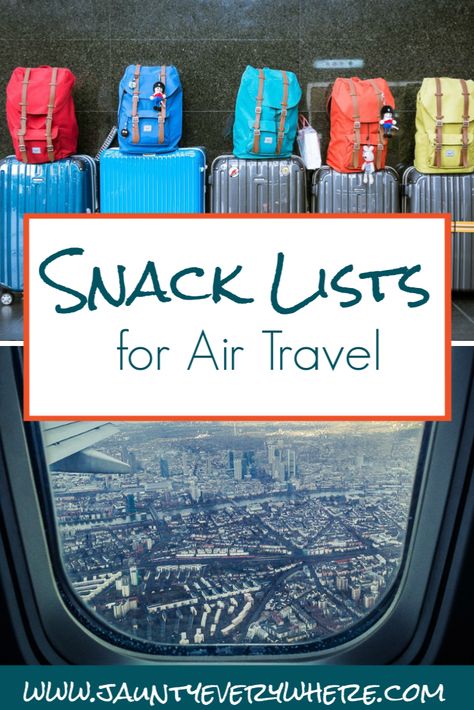 Snacks For Airplane, First Time Flyer, Dark Ombre Hair, Snacks List, Travel Snacks, Vacation Tips, Airplane Travel, Travel Pins, Air Travel