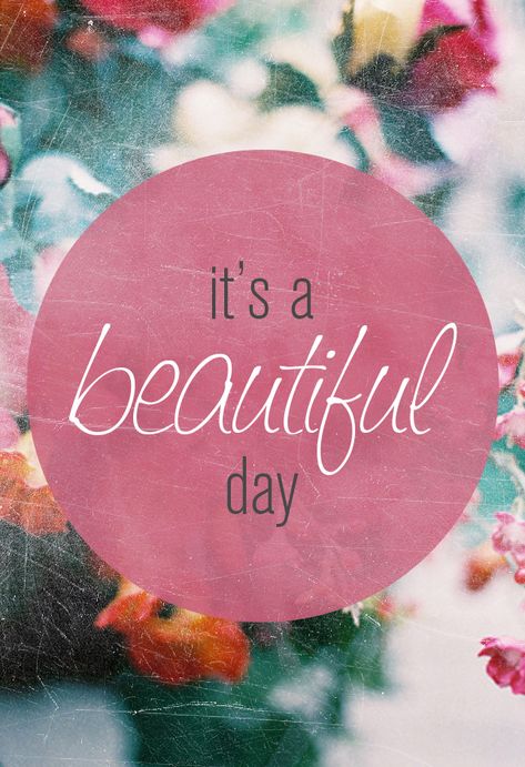 Monday Quote: It’s a beautiful day | Mis Candle Shop Happy Thoughts, Positive Thoughts, June Quotes, It's A Beautiful Day, Monday Quotes, Motiverende Quotes, Candle Shop, A Beautiful Day, Instagram Page