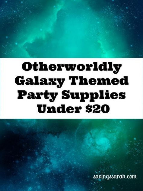 Looking to throw an out of this world party? These Galaxy Themed Party Decorations and Supplies are sure to have everyone seeing stars. #galaxyparty #spacethemedparty #partyideas #partydecorations Galaxy Themed Party, Space Cupcakes, Party Cutlery, Galaxy Party, Birthday Party Plates, Emergency Essentials, Diy Galaxy, Outer Space Party, Savings Tips