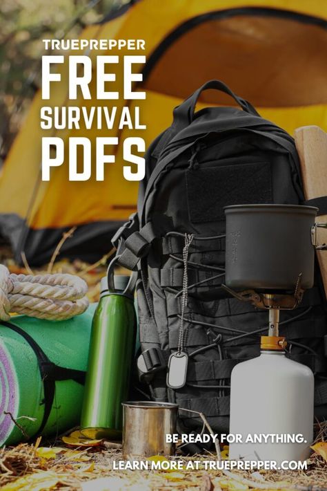 Free Survival PDFs, Manuals, and Downloads [Prepper Library 2022] - TruePrepper Best Survival Books, Survival Prepping Diy, Survival Skills Emergency Preparedness, Emergency Prepardness, Survival Books, Mess Kit, Survival Items, Survival Skills Life Hacks, Emergency Preparedness Kit