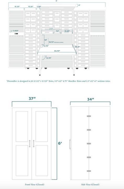 Dream Box Craft Storage Plans, Craft Storage Cabinets Diy, Dream Box Ideas, Dream Box Diy, Diy Dream Box Craft Storage, Diy Craft Storage Cabinet, Diy Craft Cabinet, Dreambox Craft Storage, Craft Room Cabinets