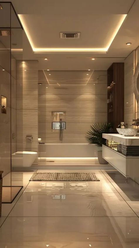 Minimalistic Modern Bathroom, Toilet Aesthetic, Rich Bathroom, Washroom Design, Modern Bungalow, Bathroom Inspiration Decor, Dream House Rooms, Bungalow House, Bathroom Design Luxury