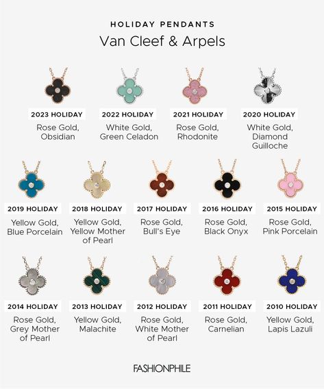 Luxury Brands Jewelry, Jelewry Aesthetic, Van Cleef Holiday Pendant, Van Cleef Necklace Layering, Van Cleef Aesthetic, Luxury Ornaments, Van Cleef Necklace, Jewellery Wishlist, 90s Rappers Aesthetic