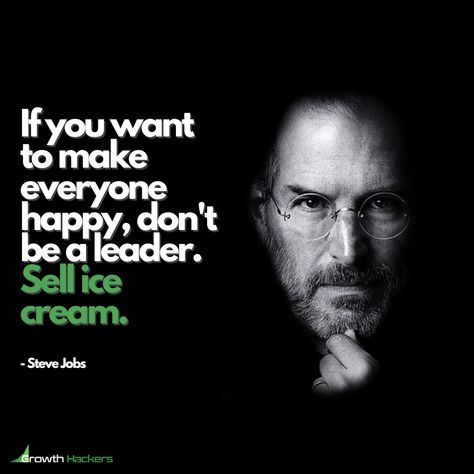 Quote On Leadership, Great Leadership Quotes, Great Leader Quotes, Entrepreneurship Quotes Motivation, Jobs Quotes, Tech Quotes, Leadership Advice, Steve Jobs Quotes, Leader Quotes