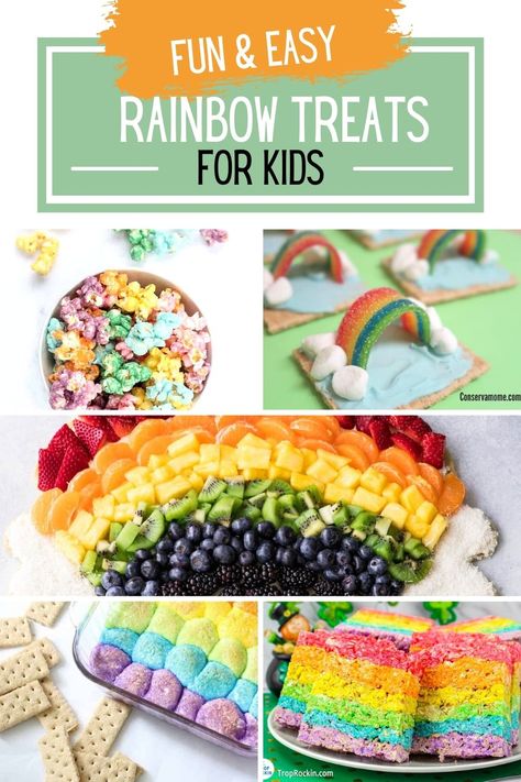 Rainbow Food Ideas, Afterschool Crafts, Rainbow Fruit Platter, Rainbow Fruit Platters, Rainbow Birthday Party Ideas, Rainbow Party Food, Rainbow Sugar Cookies, Rainbow Popsicles, Rainbow Popcorn