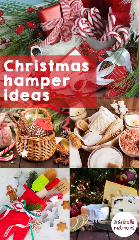 Christmas hamper ideas to suit any budget. Whether you're a chocolate lover, or a master baker, you can make a hamper for anything! These hamper ideas make for the perfect Christmas present. Hamper Ideas For Christmas, Xmas Hampers Ideas, Homemade Christmas Hampers, Diy Christmas Hamper Ideas, Homemade Christmas Hamper Ideas, Small Christmas Hamper Ideas, Homemade Hamper Ideas, Christmas Hamper Ideas Homemade, Christmas Gift Hampers Ideas