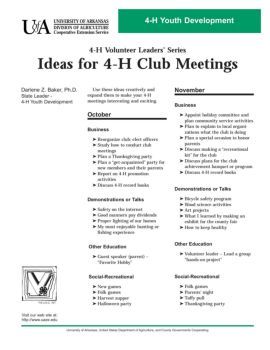 4-h Poster Ideas, 4 H Clover, 4 H Club, Meeting Activities, Youth Club, Agriculture Education, Living Off The Land, Ffa, Year Plan