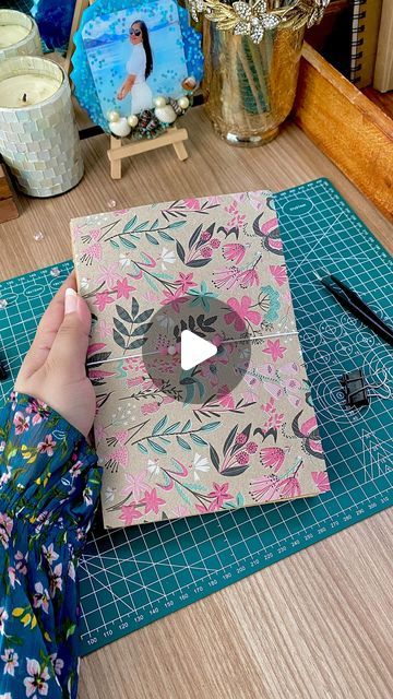 Making Diary Ideas, Paper Bag Journal Diy, Diy Junk Journal Cover, How To Make Journal Diary, Diy Diary Ideas, Journal Making Ideas, Diy Journal Ideas Handmade, Journal Book Making, Make Your Own Sketchbook