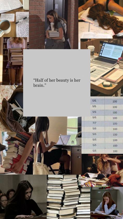 Mood board for this school year!! #education #beauty #vibes #books #school #moodboards #smart #smartgirl #love #goals #rorygilmore #serenavanderwoodsen #ellewoods #inspiration Books School, Beauty Vibes, Serena Van Der Woodsen, Elle Woods, Rory Gilmore, School Year, Mood Boards, Mood Board, Education