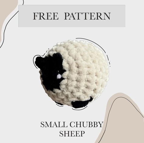 #freecrochetpattern on Instagram | Hashtags Crochet Sheep Pattern, Sheep Pattern, Crochet Sheep, Quick Crochet Patterns, Pola Amigurumi, Crochet Animals Free Patterns, Crochet Design Pattern, Kawaii Crochet, Beginner Crochet Projects