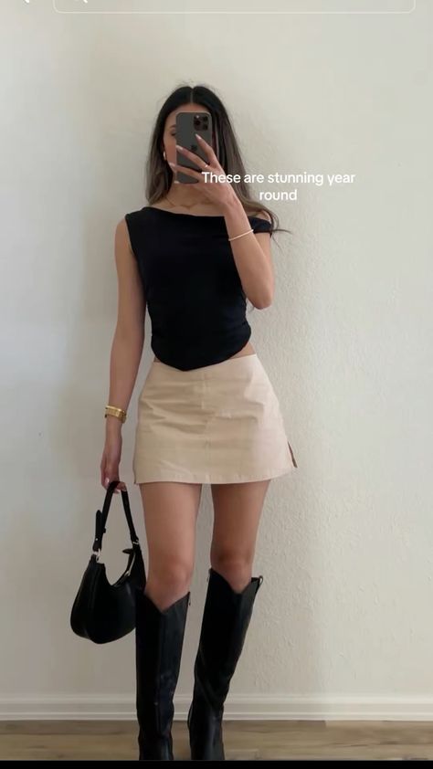 Work Going Out Outfit, Date Night Outfit Women Classy, Napa Dinner Outfit, Fall Outfits Wine Tasting, Vest Mini Skirt Outfit, Classy Country Outfits For Women, Red Top Black Skirt Outfit, Summer Short Skirt Outfits, Post Grad Going Out Outfits