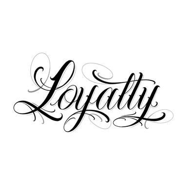 Loyalty In Different Fonts, Trust Tattoo Fonts, Word Arm Tattoo Men, Loyalty Stencil, Women’s Tattoo Stencils, I’m Sorry Tattoo, Font Tattoo Ideas Men, Tattoo Asthetic Picture Women, Loyalty Graffiti