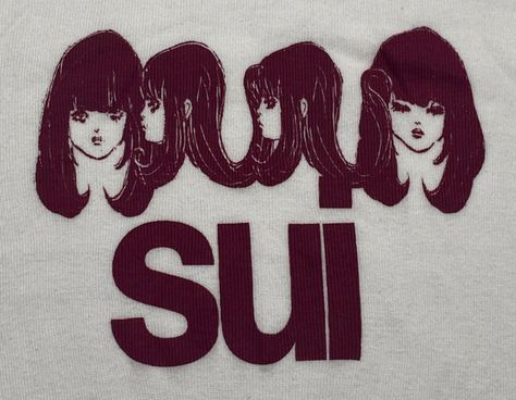 Anna Sui Wallpaper, Vintage Anna Sui, Vintage Graphic Tshirt, Anna Sui Fashion, Anna Sui, Vintage Graphic, 가을 패션, New Yorker, Design Inspo