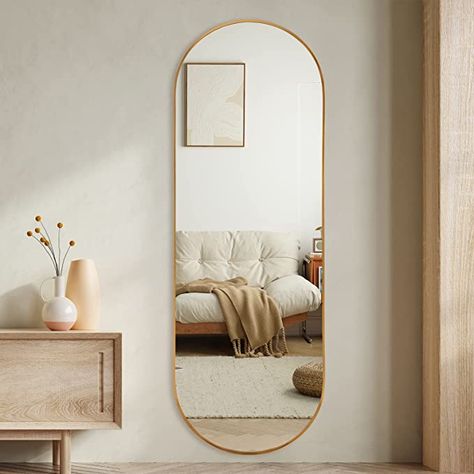 Full Length Mirror In Bedroom, Long Mirror, Full Length Mirror Wall, Leaner Mirror, Mirror Design Wall, Dressing Mirror, Living Room Mirrors, Length Mirror, Bedroom Mirror