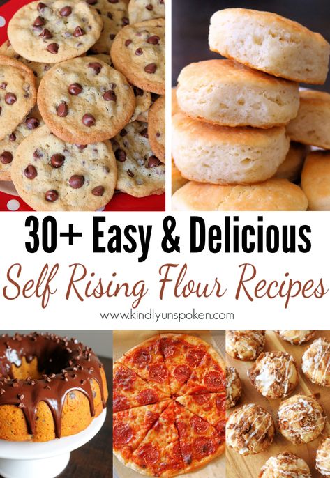 Easy Self Rising Flour Biscuits, Healthy Self Rising Flour Recipes, Donuts With Self Rising Flour, Self Rising Flour Bread Machine Recipes, What Can You Make With Self Rising Flour, Rolls Made With Self Rising Flour, Vegan Self Rising Flour Recipes, What To Do With Self Rising Flour, Uses For Self Rising Flour