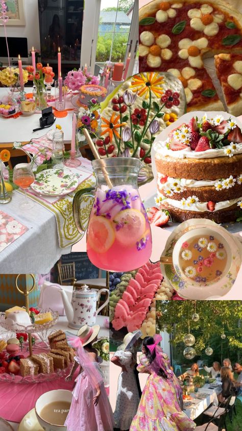 my fairy princess tea party birthday 🥳🌷🍾🧚🏼‍♀️ Fairy Party Picnic, Boho Tea Party Birthday, Outdoor Fairy Garden Party, Fairy Core Party Ideas, Friend Tea Party, Fairy Garden Brunch, 70s Tea Party, Fairy Princess Tea Party, Garden Tea Birthday Party