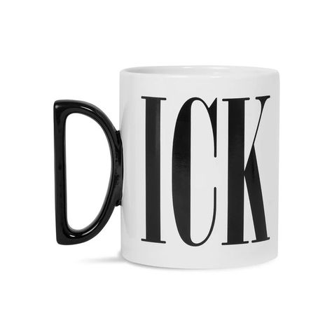 "d" Ick Mug The Letter D, Funny Cups, Printed Mug, Letter D, Very Funny Pictures, Unique Products, Cold Beverages, Funny Mugs, Funny Images