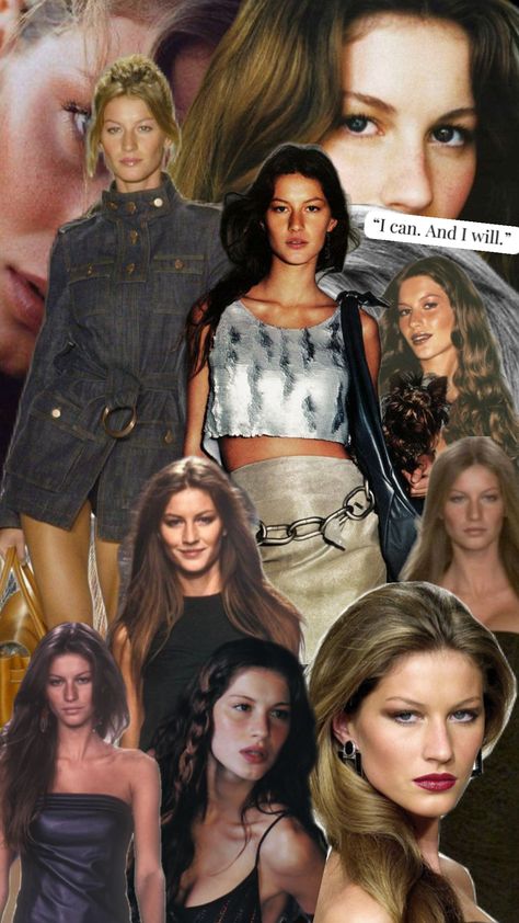 #giselebundchen Gisele Bundchen Portrait, Adriana Lima And Gisele Bundchen, Giselle Bündchen, Hacker Aesthetic, Wallpaper Laptop, Gisele Bündchen, Gisele Bundchen, Adriana Lima, Best Model