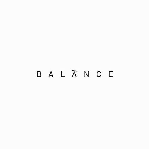 balance Tattoo Balance, Wörter Tattoos, Balance Tattoo, Black And White Logos, Word Tattoos, Minimal Tattoo, Piercing Tattoo, Mini Tattoos, Minimalist Tattoo