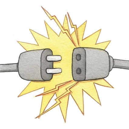 Electricity Electricity Design Poster, Electric Energy Illustration, Electric Circuit Drawing, Electricity Art Illustrations, Plug Drawing, Electricity Drawing, Electricity Illustration, Electric Illustration, Electric Drawing