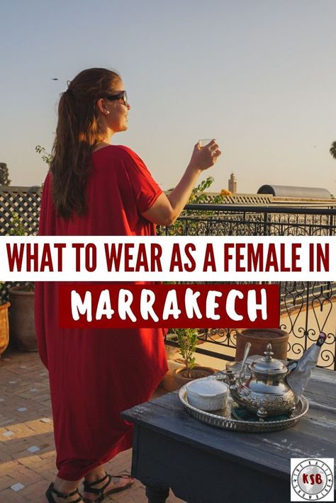 A real talk guide on what to wear in Marrakech for female travelers for a safe and comfortable trip. Marrakech Holiday Outfits, Quadbiking Outfit Ideas, Marrakech Style Outfits, Marrakech Morocco Fashion, What To Wear Morocco, Morocco Winter Outfit, What To Wear In Marrakech, Outfits For Marrakech, Marrakesh Outfit Ideas