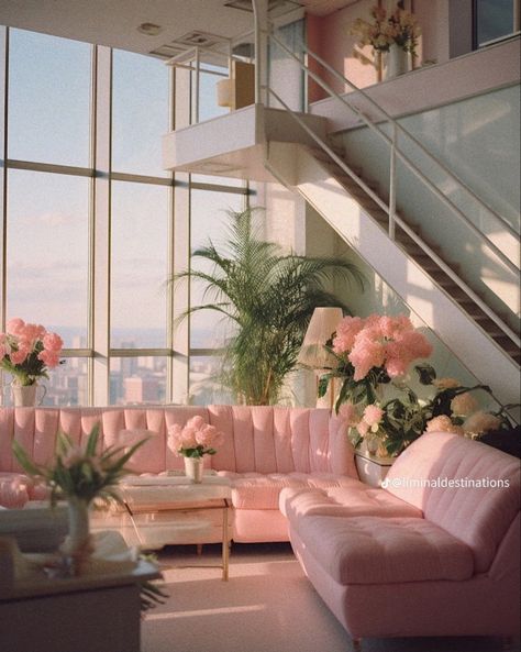 1980s House Interior Design, Home Decor 80s, 80s Miami Decor, Miami Chic Decor, 80s Apartment Decor, 80s Miami Aesthetic Home, 80s Penthouse Aesthetic, Miami 80s Aesthetic, 80s House Aesthetic