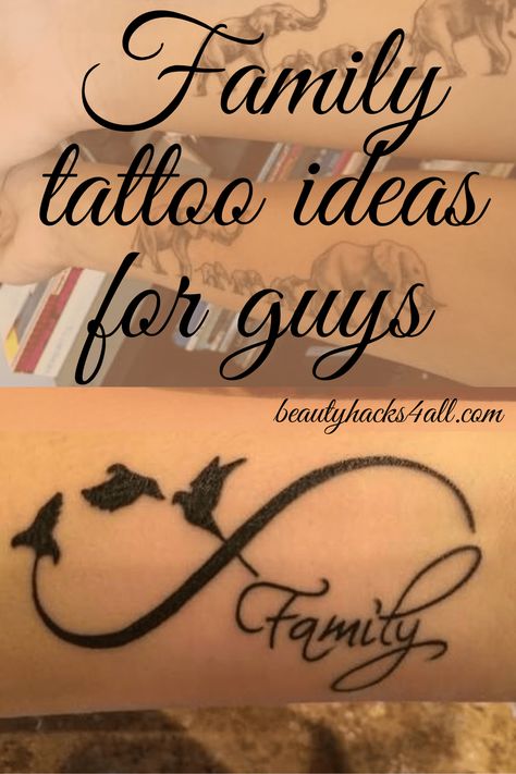 Tattoos Representing Family, Tattoos Meaning Family, Family Heart Tattoos, Infinity Tattoo Family, Family Sleeve Tattoo, Grandchildren Tattoos, Simbols Tattoo, Matching Family Tattoos, Family Name Tattoos