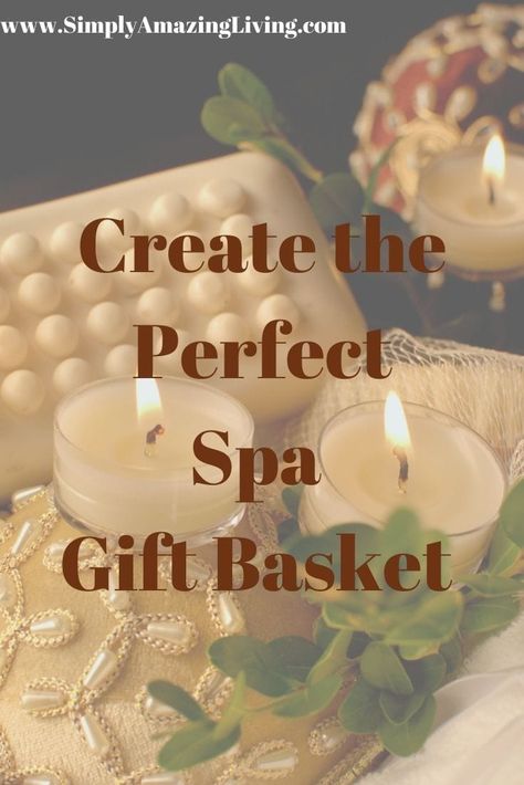 How to Create the Best Spa Gift Basket to Brighten Someone's Holiday Female Gift Basket Ideas, Diy Spa Gifts Baskets, Beauty Gift Basket, Relaxation Gift Basket, Bath Gift Basket, Luxury Gift Basket, Spa Day Gifts, Homemade Spa, Spa Basket