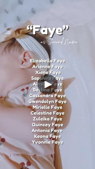 405K views · 1.6K reactions | Faye As Second Name ideas for baby girl

 #babynameideas2024 #babynames2024 #babynamesph #baby #babynamesideas #babynames #babygirl  #babynamesuggestions #babynameideas #pregnant | Baby Names PH Second Name Ideas, Pregnant Baby, Name Suggestions, Name Ideas, Baby Names