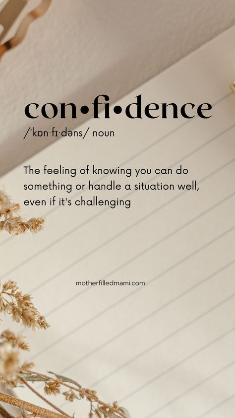 What does confidence mean for you? Have confidence in all that you are. Be the best person you can be and have faith in yourself. You'll go far and accomplish alot in your life. #believe #spreadingpositivity #confidence #journeytosuccess #selfgrowth #personaldevelopment #selflove #selfrespect #selfcare Words Have Meaning, Vision Board Ideas Confidence, Self Confidence Quotes Aesthetic, Being Confident In Yourself Quotes, Confidence Aesthetique, Have Confidence, Confidence Sayings, Self Confidence Aesthetic, Confidence Definition