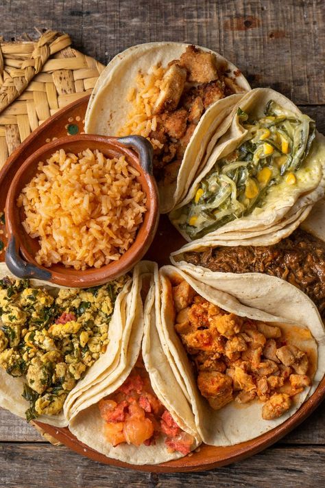 Mexican Household, Lamb Taco, Types Of Tacos, Mexican Stew, Fried Tacos, The Best Tacos, Marinated Lamb, Fried Beans, Blood Sausage