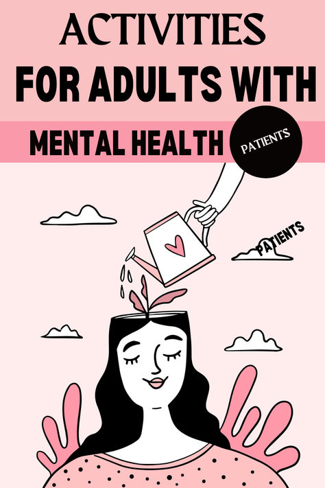 Looking for engaging ways to support mental health? Discover art therapy, mindfulness exercises, and relaxing hobbies that bring joy and peace. 🧘‍♀️💖 Whether it’s painting, journaling, or crafting, these activities can enhance well-being and foster a sense of calm. 🌈🖌️

#MentalHealthMatters #Mindfulness #WellnessJourney #SelfCare Mental Exercises For Adults, Holiday Therapy Activities, Calming Activities For Adults, Group Ideas For Mental Health, Mental Health Work Activities, Christmas Therapy Activities, Therapy Games For Adults, Recreational Therapy Activities, Mental Health Crafts