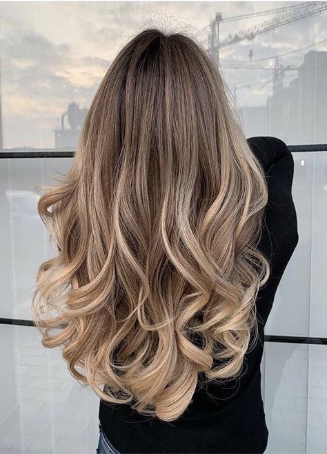 Highlights Brown Hair Balayage, Balyage Long Hair, Baylage Hair, Balayage Straight Hair, Rambut Brunette, Summer Blonde Hair, Brown Hair Looks, Brown Hair Inspo, Ombre Hair Blonde