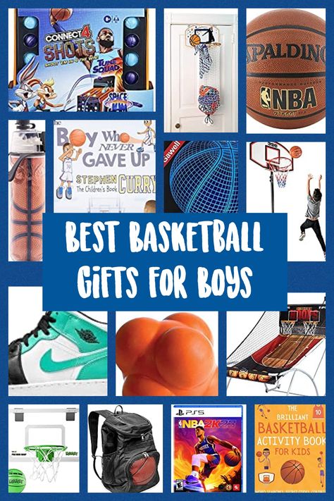 Boys Basketball Gifts, Door Basketball Hoop, Personalized Basketball Gifts, Fun Toys For Kids, Basketball Ideas, Basketball Kit, Basketball Toys, Corkboard Ideas