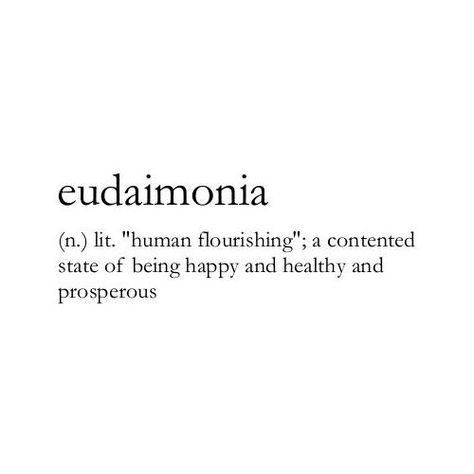 Word of the Day:  Eudaimonia ⠀ ⠀ In Greek philosophy, Eudaimonia means to fulfil our unique potential as human beings. ----------------------------------------⠀ We'd love to see how you might use any of our words of the day. Send us your thoughts; the most poetic, funniest or otherwise best will be featured on our feeds and (later this year) our magazine.⠀ .⠀ .⠀ .⠀ #WordoftheDay #Greek #fulfil #happiness #writers #competition #readers #writerscommunity #creativewriting Happiness In Different Languages, Self Realization Tattoo, Words That Mean Happiness, Unique Greek Words, My Only Competition Is My Potential, Greek Words With Deep Meaning, Featured Name Ideas, Spiritual Words And Meanings, Unique Words For Love