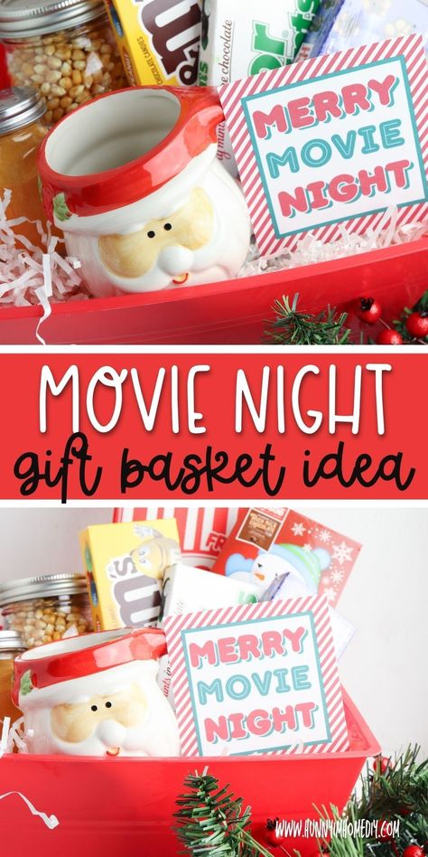 Family Movie Night Basket, Family Movie Night Gift, Movie Basket, Popcorn Gift Basket, Movie Basket Gift, Movie Night Basket, Family Gift Baskets, Movie Night Gift Basket, Movie Night Gift