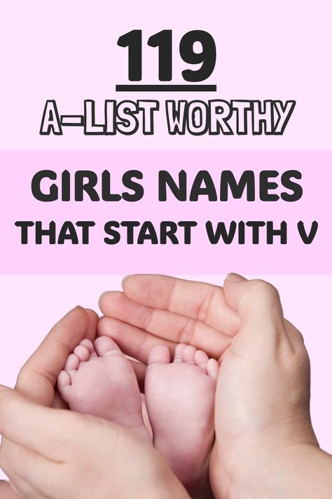 Shine like a star! Explore our list of 119 stylish girls' names that start with V. Click here to find the perfect name > Powerful Girl Names, Good Girl Names, Elegant Girl Names, Traditional Girl Names, Classic Girls Names, Edgy Names, Boy Middle Names, List Of Girls Names, F Names