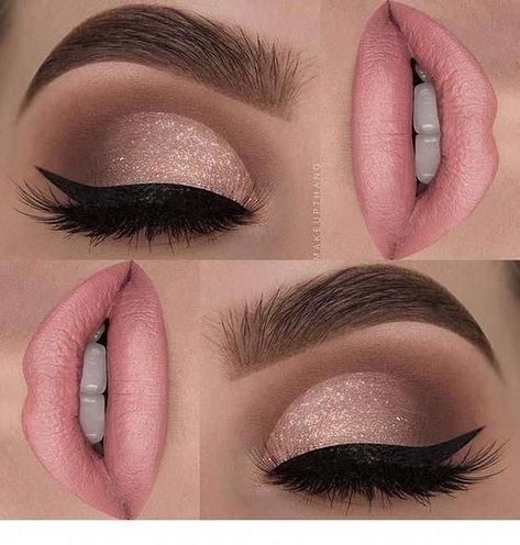 Makeup Ideas For Christmas, Prom Makeup Ideas, Christmas Party Makeup, Permanent Makeup Eyeliner, Eyebrow Makeup Tutorial, Contour Makeup Tutorial, Special Makeup, Eye Makeup Styles, Makeup Tutorial Eyeshadow