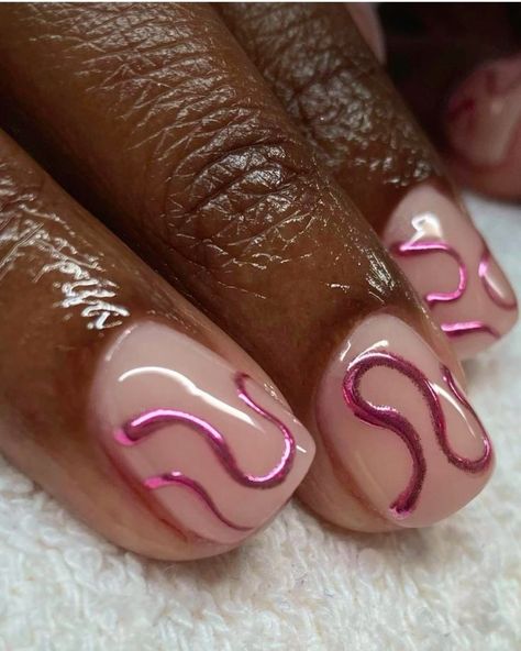 Regular Manicure Nails Art Ideas, No Chip Nail Ideas, Short Natural Nail Ideas Summer, Short Nail Inspo Simple Natural, Short Detailed Nails, Short Natural Gel Nail Designs, Hard Nails Short, Natural Nail Designs Short Summer, Regular Gel Nails