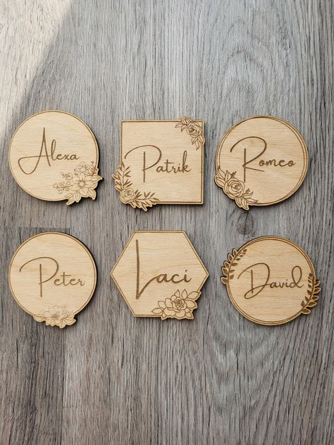 Diy wedding place cards