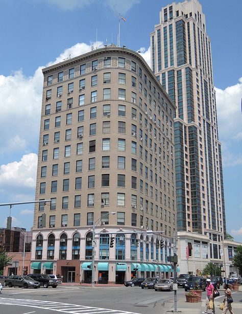 The "K" Building...for many years it was the tallest building in New Rochelle. New Rochelle New York, Yellow Cabs, York Aesthetic, New Rochelle, New York Aesthetic, Mount Vernon, Interesting History, My Town, Train Tracks